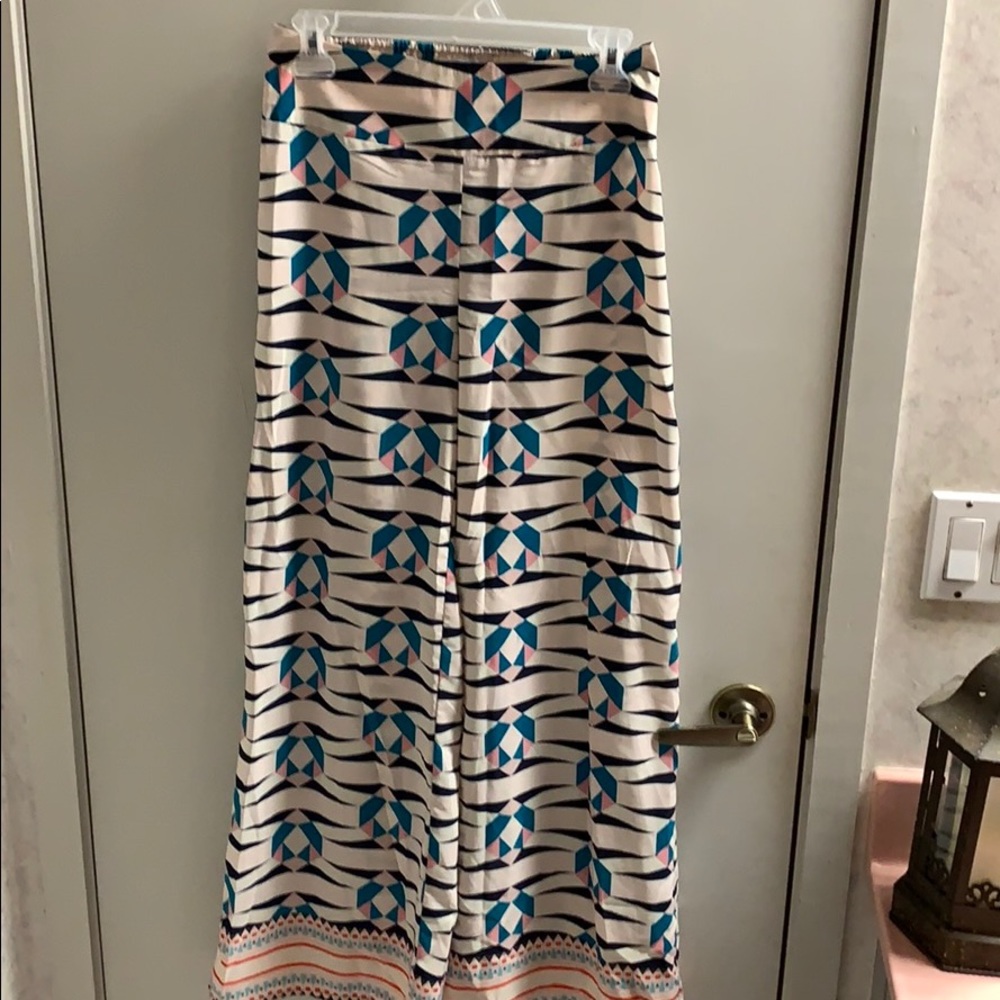 Bar III small baggies with elastic waist long